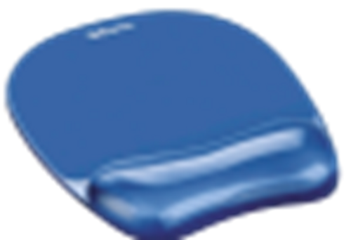 פד לעכבר Crystal  Gel Mouse Pad/ Wrist Support-כחול 