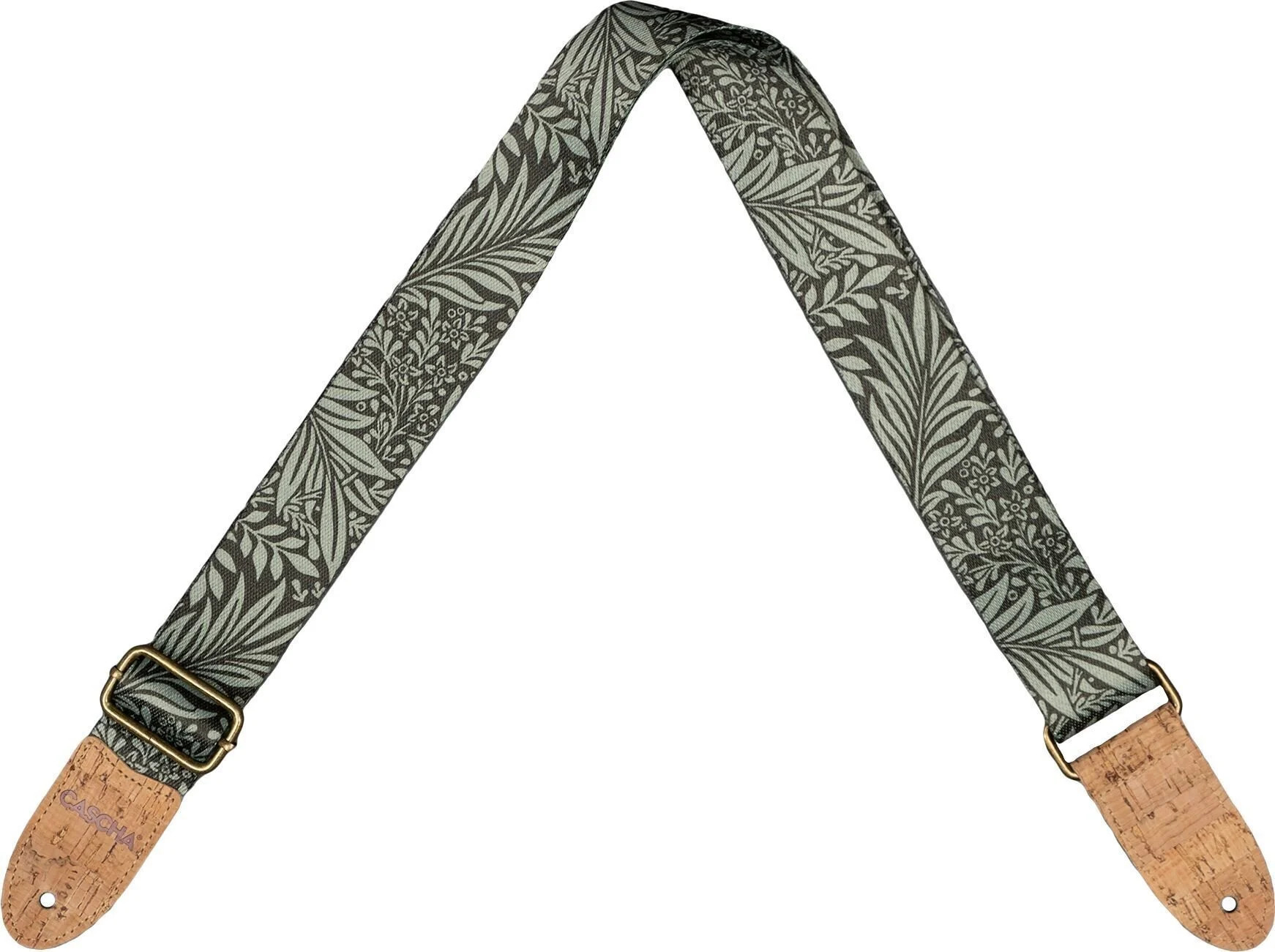 רצועה לגיטרה CASCHA CGS-VC8 OLIVE JUNGLE