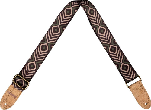 רצועה לגיטרה CASCHA CGS-VC9 GREEN CHEVRON
