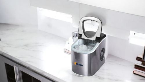 מכונת קרח ביתית ניידת מנירוסטה 0.7 ק