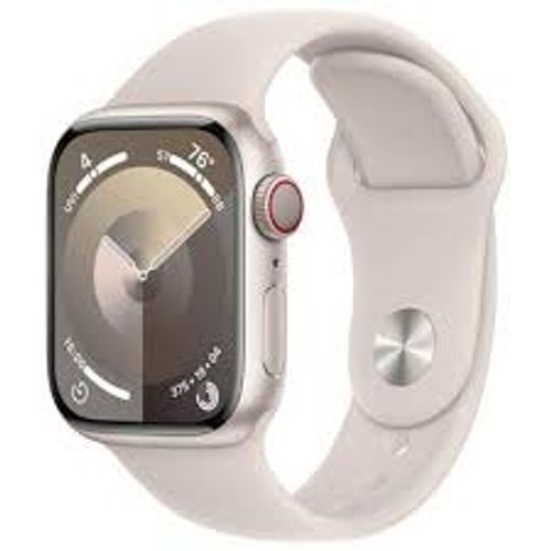 שעון חכם Apple Watch Series 9 45mm Aluminum Case Rubber Sport Band GPS +‎ Cellular אפל