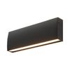 מנורת קיר שחורה CARDO 180 UP&DOWN 2X4W אור חם