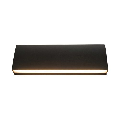 מנורת קיר שחורה CARDO 180 UP&DOWN 2X4W אור חם Nisko 
