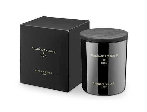נר BULGARIAN ROSE & OUD שעוות סויה וקוקוס