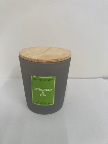 נר דוחה יתושים CITRONELA & TEA (230 גרם)