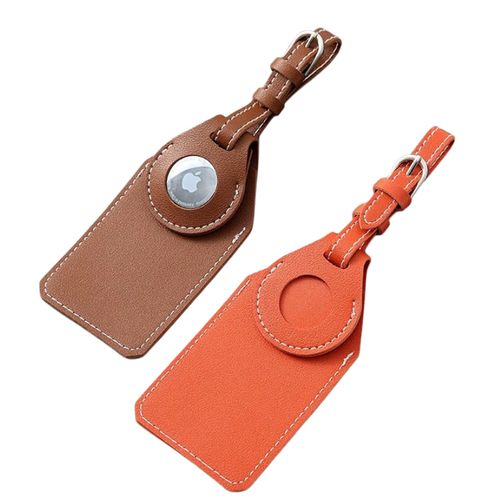 תגית עור Airtag למזוודות ותיקים The Ignyros Apple Airtag Holder