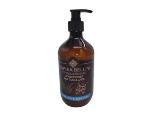 קונדישינר היפואלרגני לחתולים 500 מ"ל Sophia Bellini שמן חוחובה ואלוורה