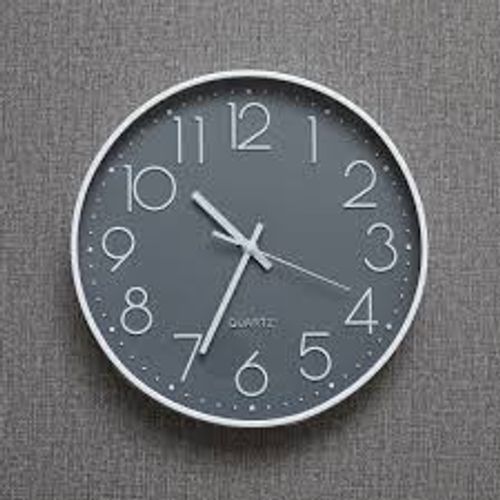 שעון קיר עגול QUARTZ T-1002