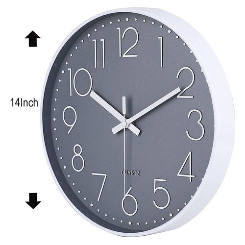 שעון קיר עגול QUARTZ T-1002