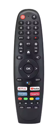 שלט תואם רחוק לטלוויזיה חכמה JVC דגם JVC-RC550
