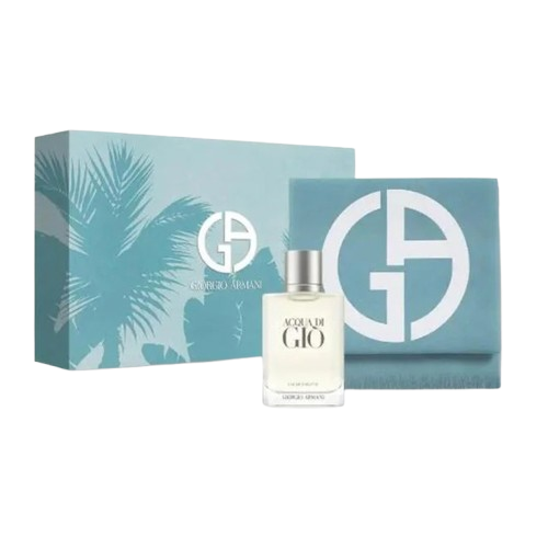 Giorgio Armani Acqua Di Gio Gift Set EDT 100ML + Beach Towel מארז ג'יורג'יו ארמני אקווה די ג'יו לגבר