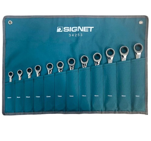 סט 12 רינג פתוח רצ'ט בנרתיק SIGNET 034253