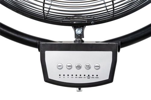 מאוורר קיר 20” מסתובב עם שלט דגם AIR MASTER SFW1A-500BOW-RC 
