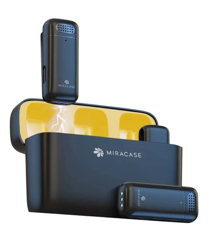 מיקרופון דש אלחוטי כפול Miracase MWMC750 