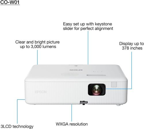 מקרן Epson CO-W01 V11HA86040