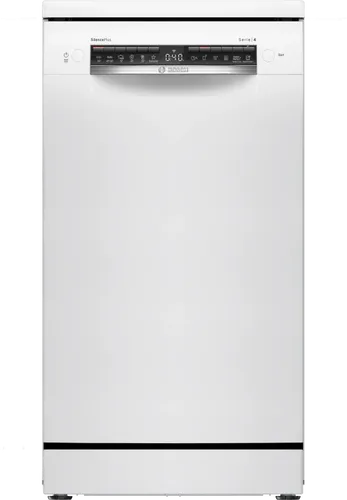 מדיח כלים צר 45 ס"מ לבן Bosch SPS4HMW49E בוש - דגם 2025