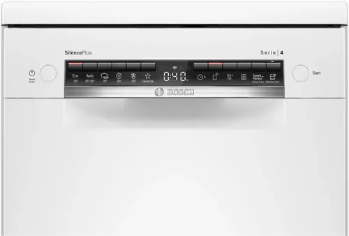 מדיח כלים צר 45 ס"מ לבן Bosch SPS4HMW49E בוש - דגם 2025