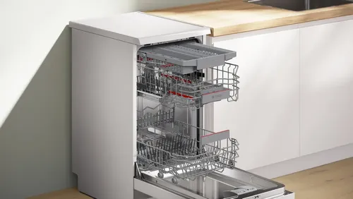 מדיח כלים צר 45 ס"מ לבן Bosch SPS4HMW49E בוש - דגם 2025