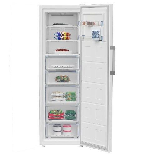 מקפיא 8 מגירות 286 ליטר No Frost דגם RFNE318L33WP בקו Beko לבן