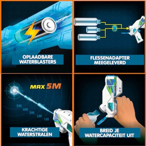 אקדח מים יחיד Hydro M.A.D Mini