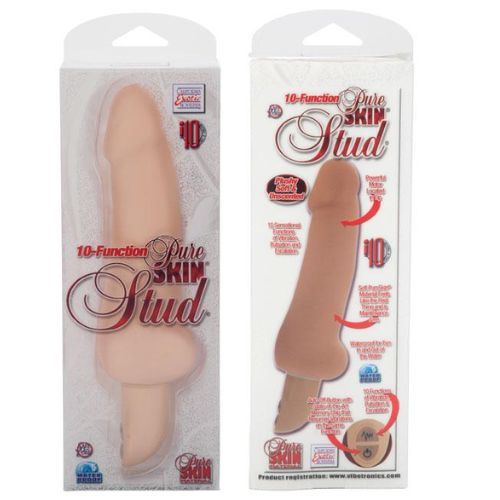 ויברטור סייבר סקין ריאליסטי 10 מצבי רטט | California - Pure Skin Stud