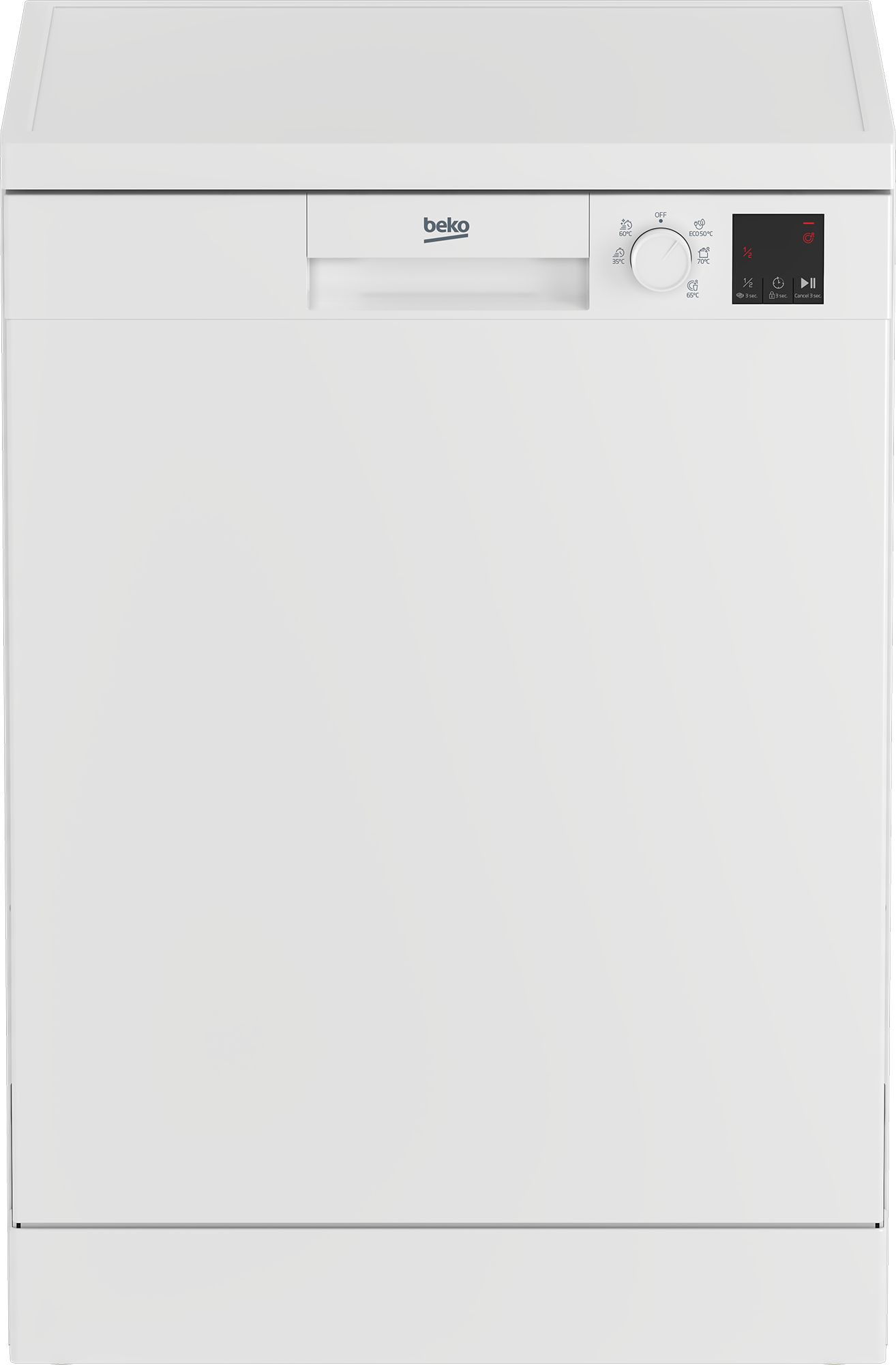 מדיח כלים רחב Beko בקו DVN05324W לבן