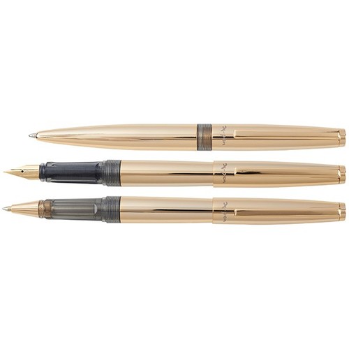 עט יוקרתי אוש'י Hoshi Gold ציפוי זהב 18K