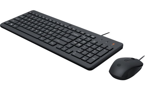 ‏סט מקלדת ועכבר חוטיים HP 150 240J7AA