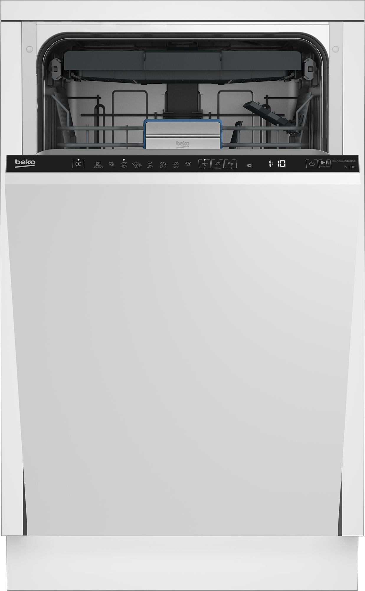 מדיח כלים צר אינטגרלי מלא BEKO DIS48120 בקו