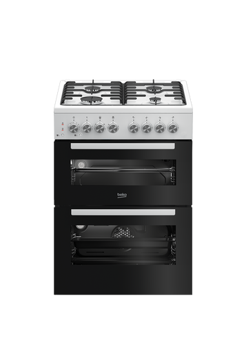 תנור משולב דו תאי 84 ליטר דגם BEKO KFDM62120DWDSL בקו לבן