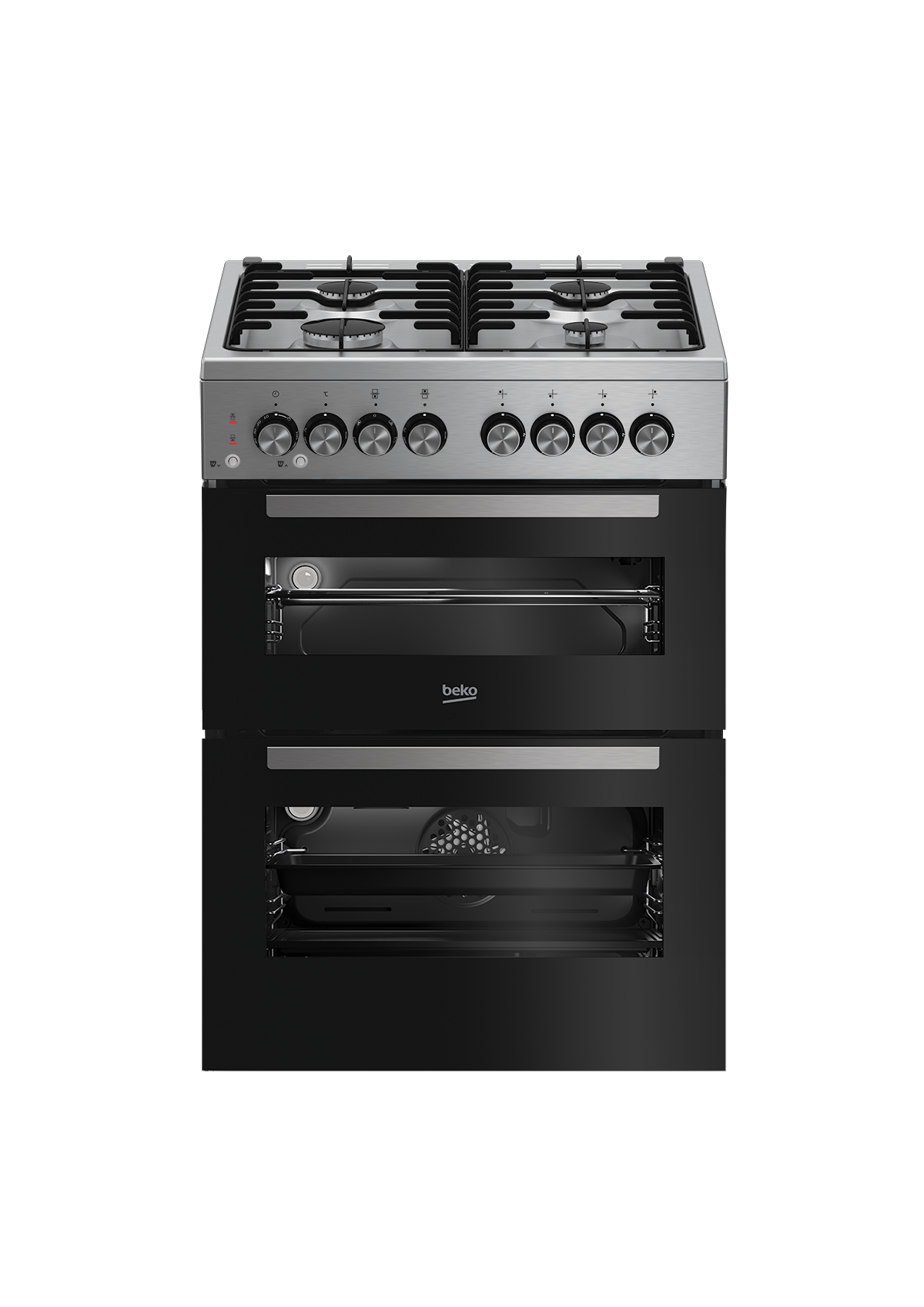 תנור משולב דו תאי 84 ליטר דגם BEKO KFDM62120DXDSL בקו נירוסטה