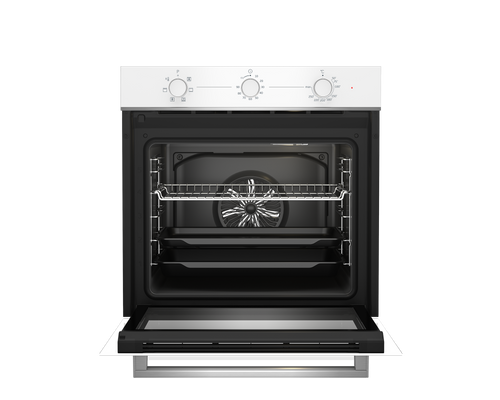 תנור בנוי מכני 72 ליטר דגם BBIE11100W בקו BEKO זכוכית לבנה