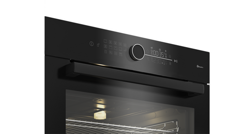 תנור בנוי פירוליטי 72 ליטר דגם BBIM13401XPSWE בקו Beko זכוכית שחורה