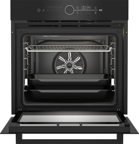 תנור בנוי פירוליטי 72 ליטר דגם BBIM13401XPSWE בקו Beko זכוכית שחורה