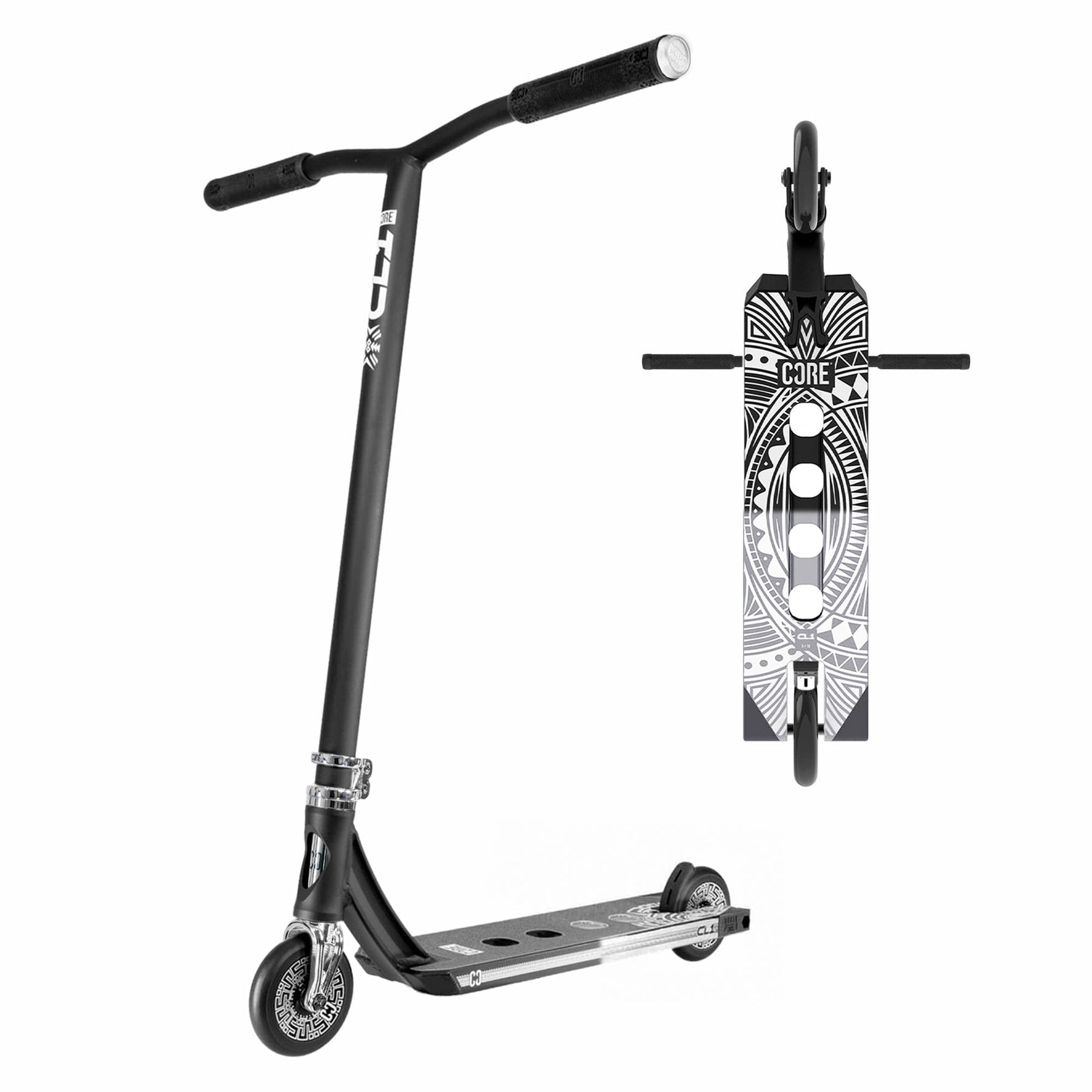 סקוט פעלולים מקצועי CORE CL1  -Black/Chrome Split LE