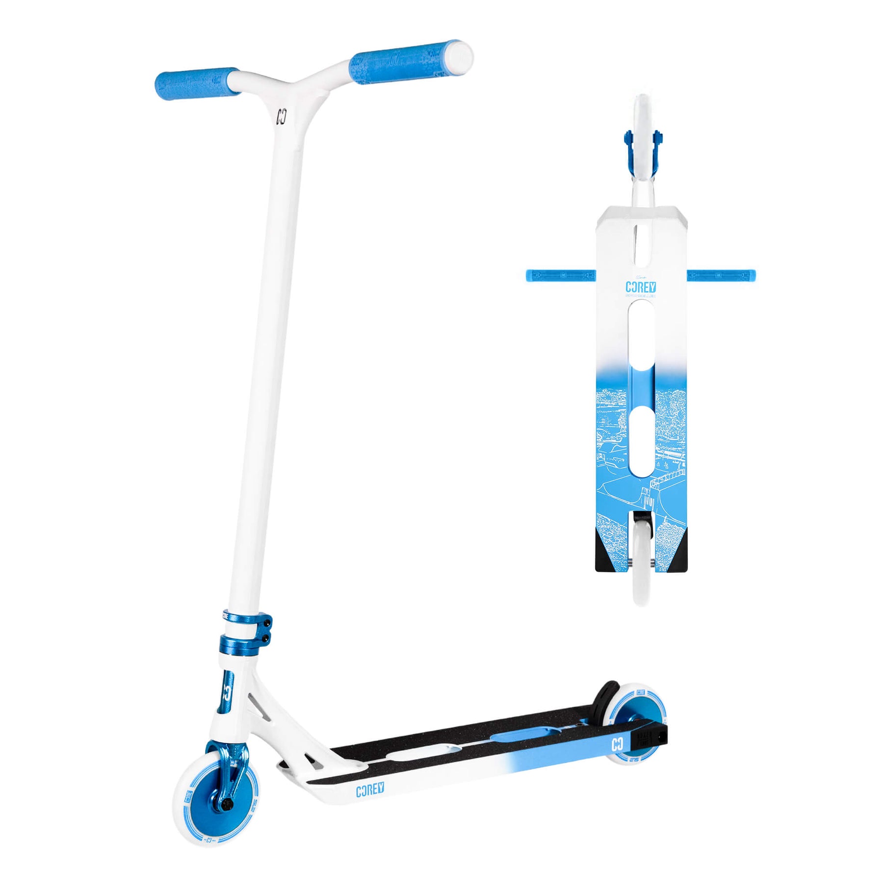 סקוט פעלולים מקצועי CORE SL2 Corey Sponseller LE White/Blue