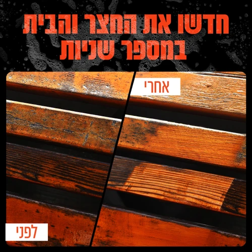 מכונת שטיפה 195BAR מנוע אינדוקציה 2500W - האנטר HUNTER