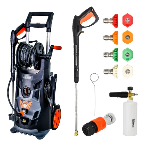 מכונת שטיפה 195BAR מנוע אינדוקציה 2500W - האנטר HUNTER