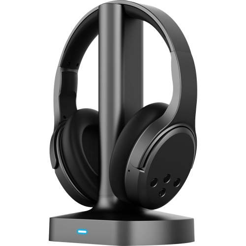 אוזניות אלחוטיות בטכנולוגיית RF לטלוויזיה מבית Brookstone דגם BKH-550