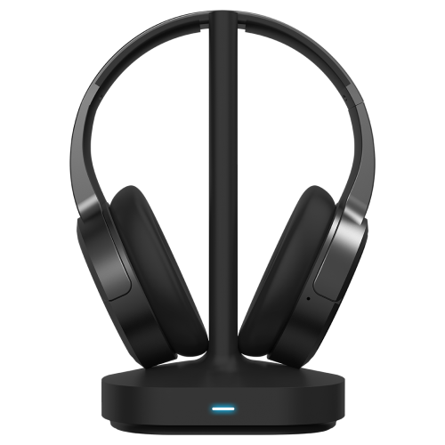 אוזניות אלחוטיות בטכנולוגיית RF לטלוויזיה מבית Brookstone דגם BKH-550