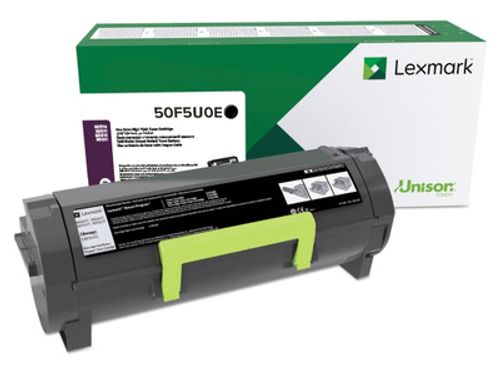 טונר שחור מקורי Lexmark 50F5U00 20K