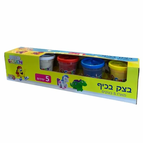 בצק בכיף מארז 5 צבעים