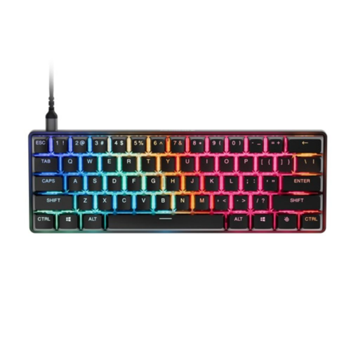 מקלדת גיימינג מכאנית מקצועית Steelseries Apex Pro Gen 3 Mini צבע שחור