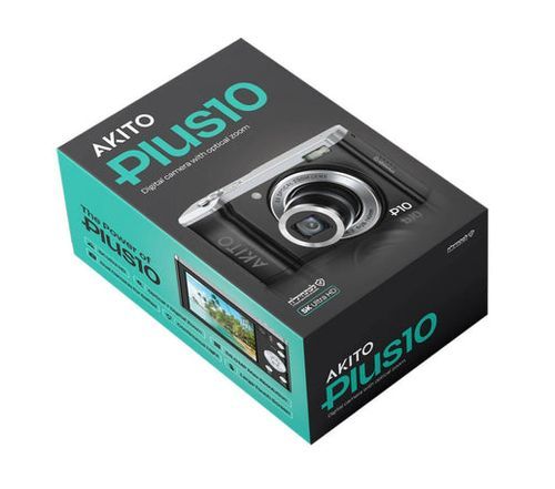 מצלמת קומפקטית כשרה אקיטו פלוס AKITO PLUS 10