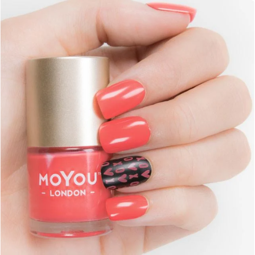 לק לחותמות קורל ורדרד Coral crush