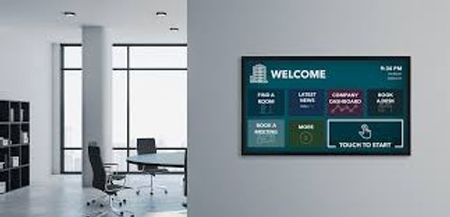 מסך מגע אינטראקטיבי 