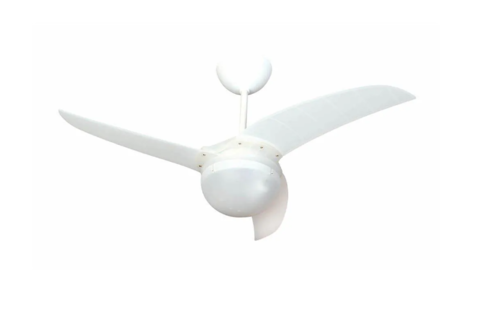 מאוורר תקרה "CCT 25W BRAZILED 42 עם שלט-לבן semicom