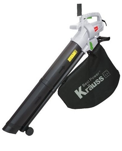 מפוח עלים חשמלי 3000W עם שק איסוף 3 ב-1 KRAUSS