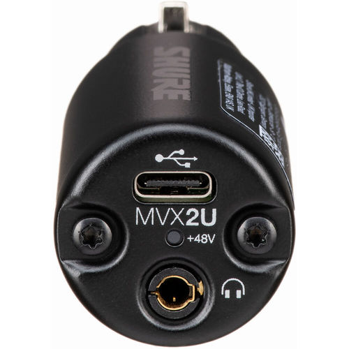 מתאם סאונד Shure MV X2U XLR-USB-C