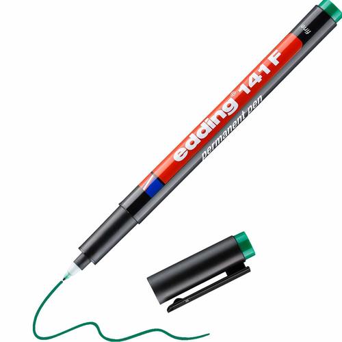 4 טושים פרמנטיים בעובי edding 141F Permanent Pen 0.6mm ׂ
